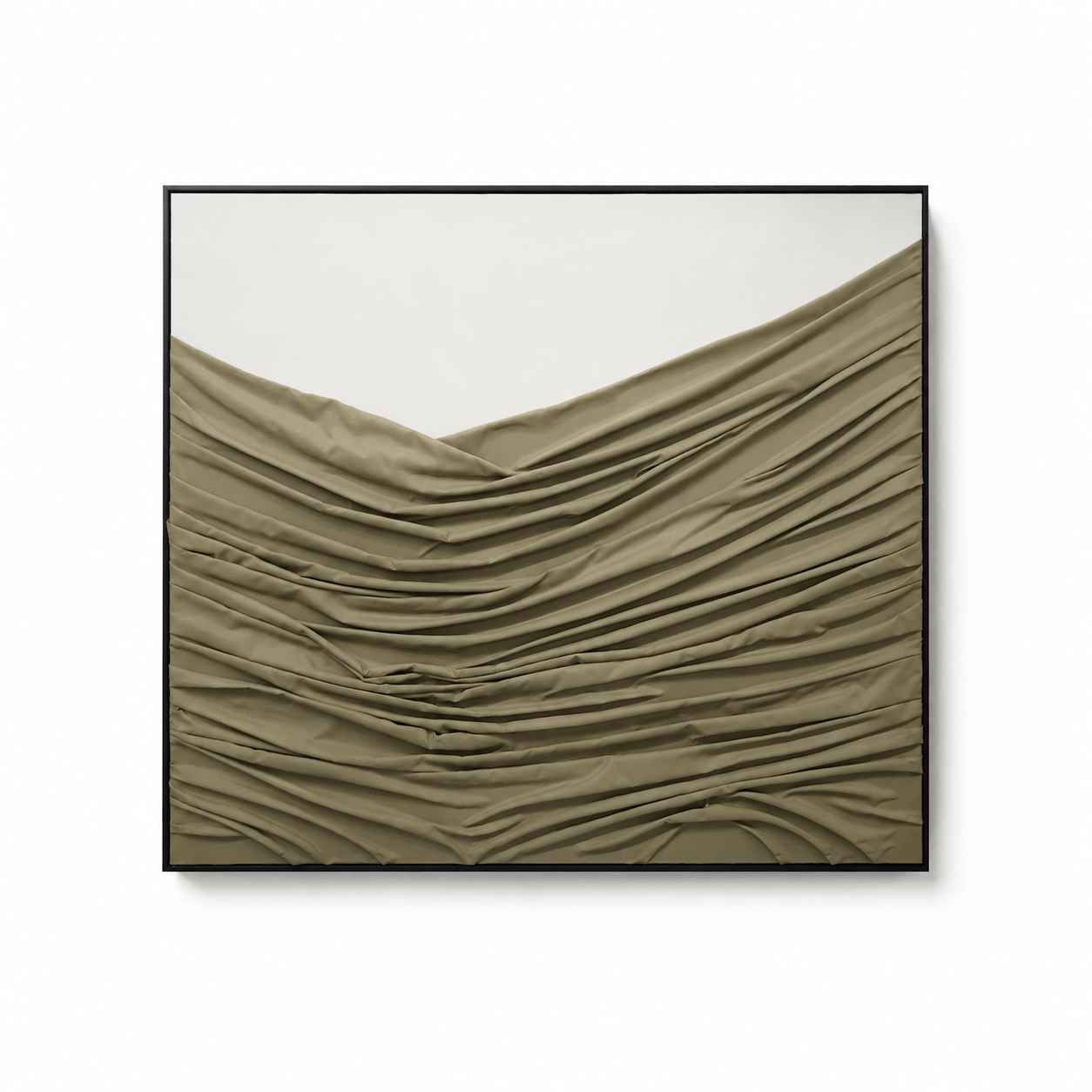 Pictures  -  Green Textured Painting on Canvas - 143 x 183cm  -  60484485