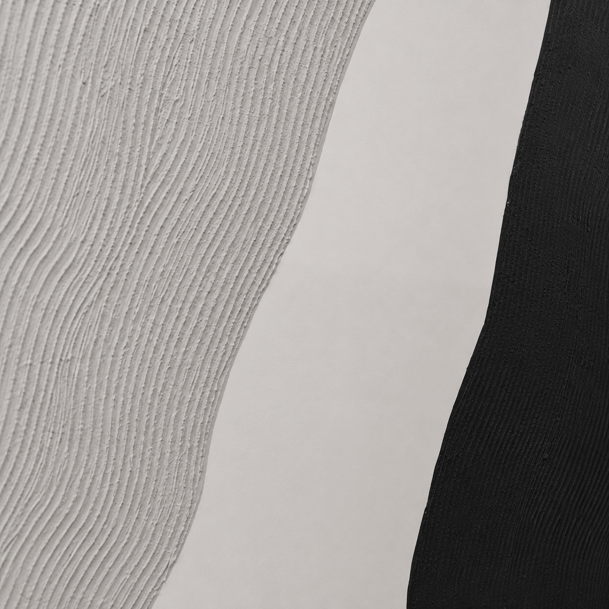 Pictures  -  Grey & Black Textured Painting on Canvas - 153 x 83cm  -  60484488