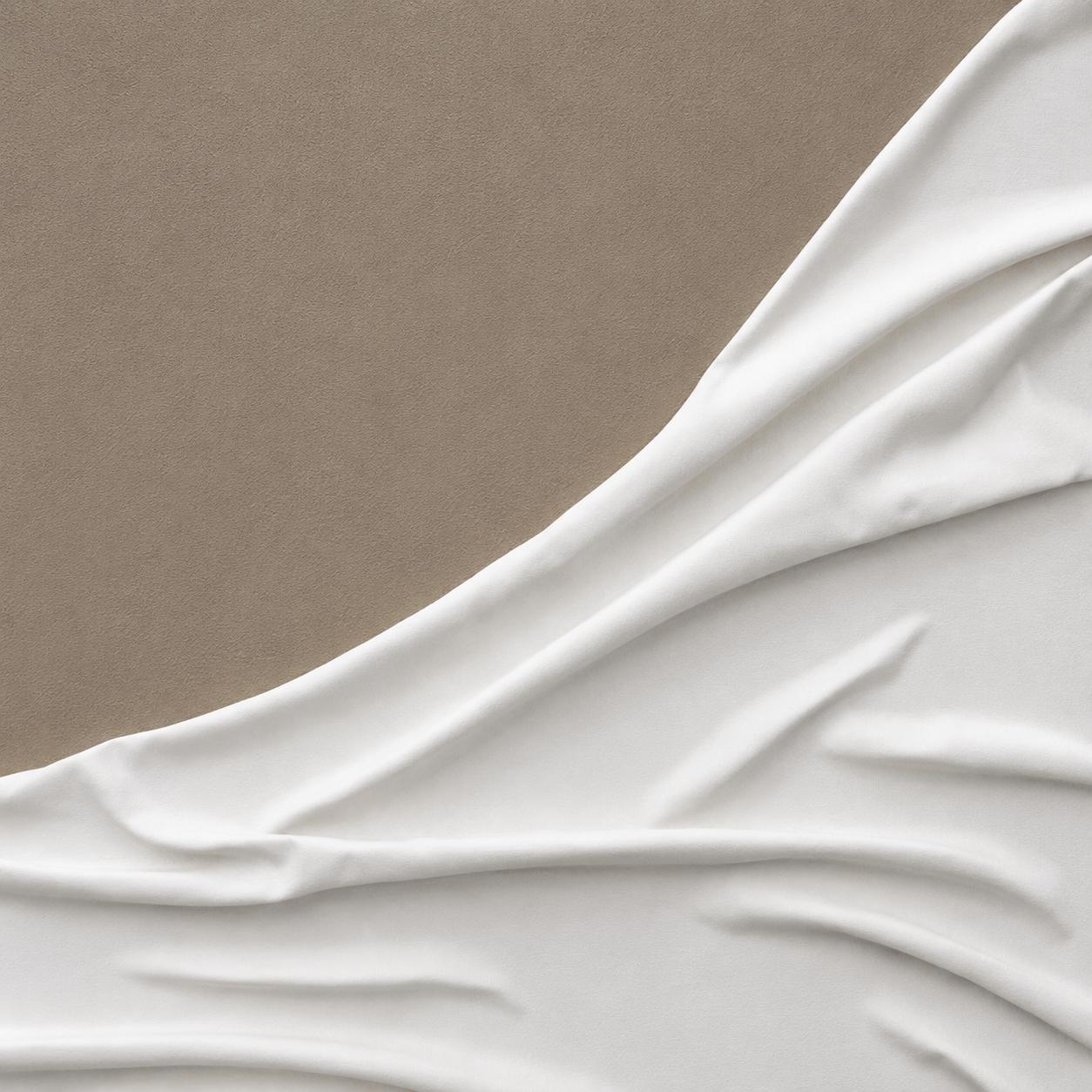 Pictures  -  Brown & White Textured Painting on Canvas with Ivory Frame - 150 x 80cm  -  60484492