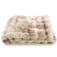 Homeware  -  Luxury Natural Textured Throw - 150cm x 180cm  -  60484533