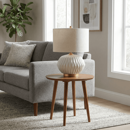 Lights  -  CL Table Lamp White  -  60484574
