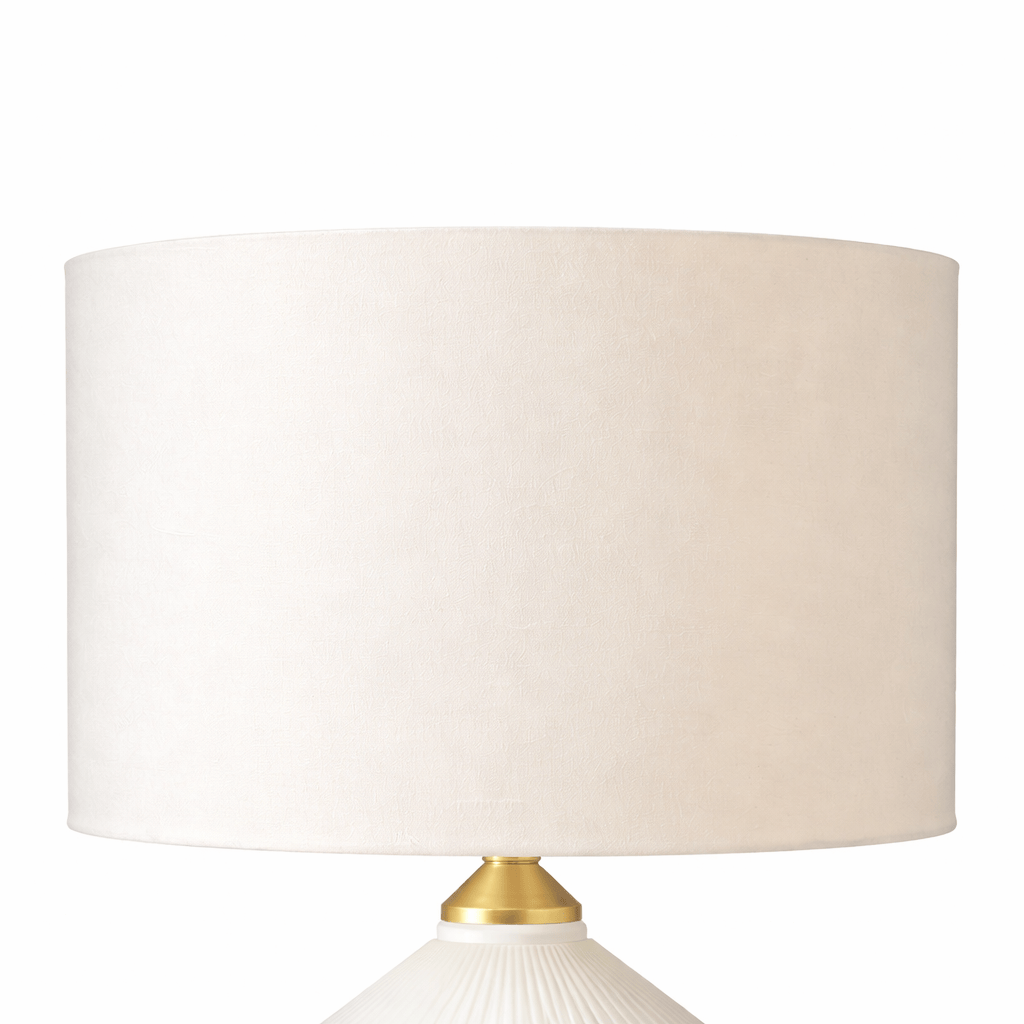 Lights  -  CL Table Lamp White & Gold  -  60484576