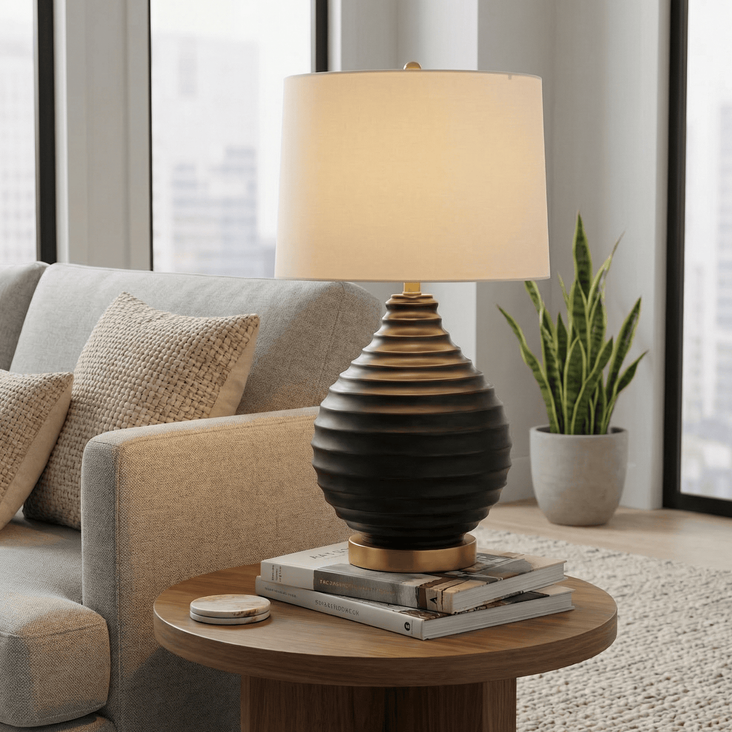 Lights  -  CL Table Lamp Black  -  60484579
