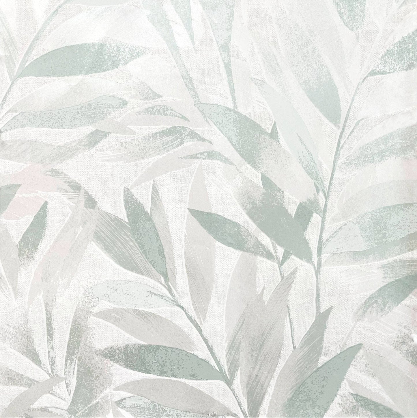 Samples  -  Rasch Fiji Sage Leaf Wallpaper Sample 311631  -  60484671