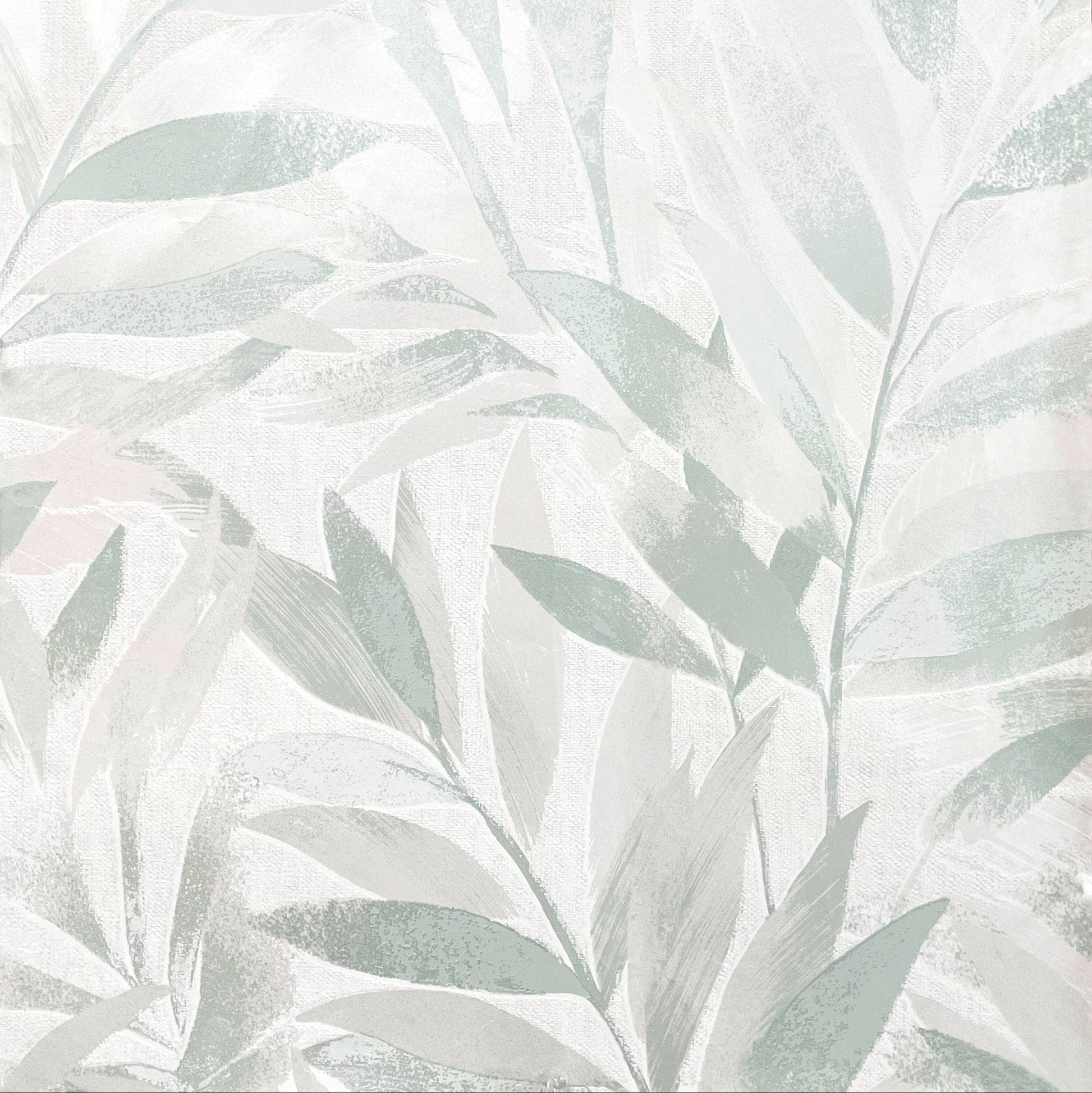 Samples  -  Rasch Fiji Sage Leaf Wallpaper Sample 311631  -  60484671