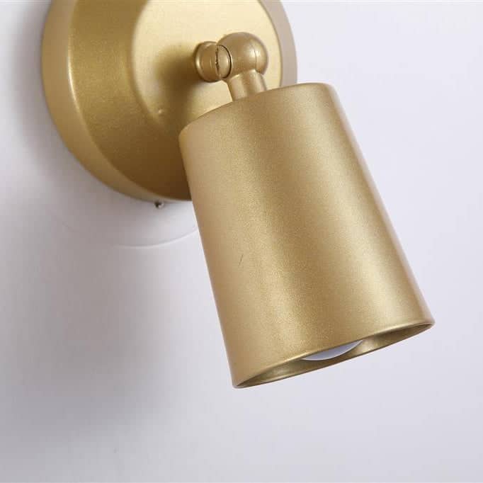 Lights  -  Cone Rechargeable Wall Light - Gold Metal 23340GO  -  60484683