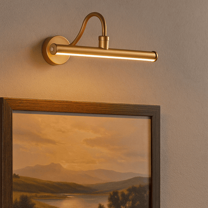 Lights  -  Vigo Rechargeable Picture Light - Gold Metal 23340GO  -  60484684