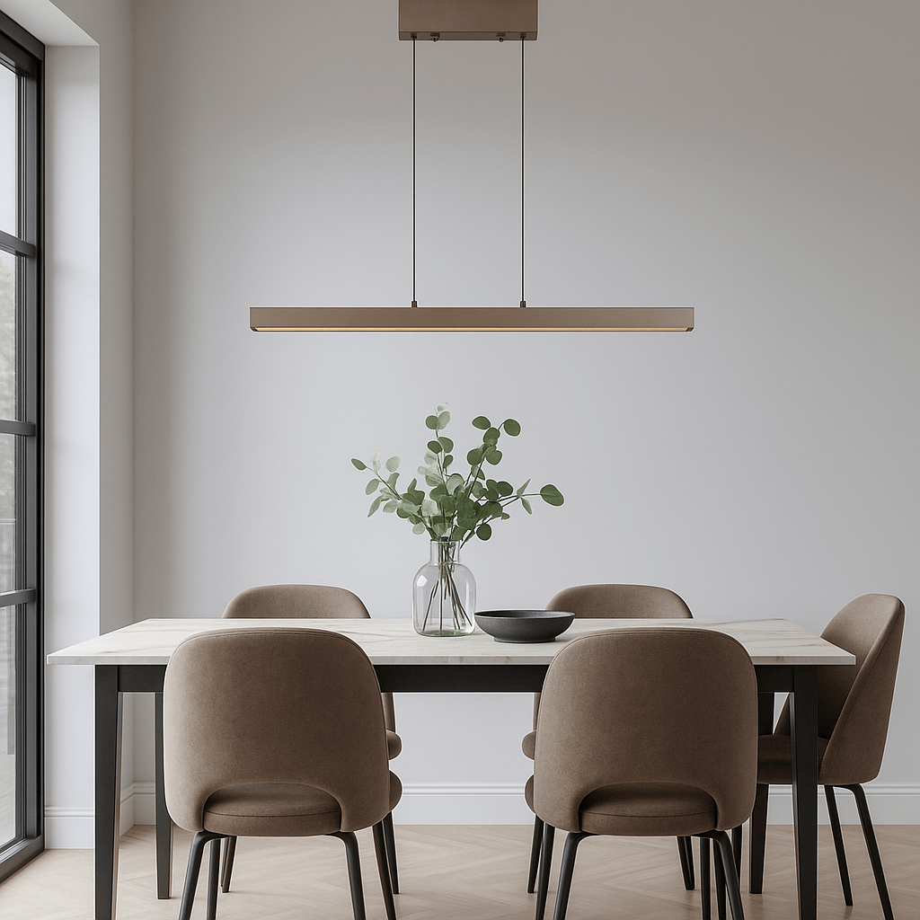 Lights  -  Linear LED Pendant Light - Latte 88520LT  -  60484688