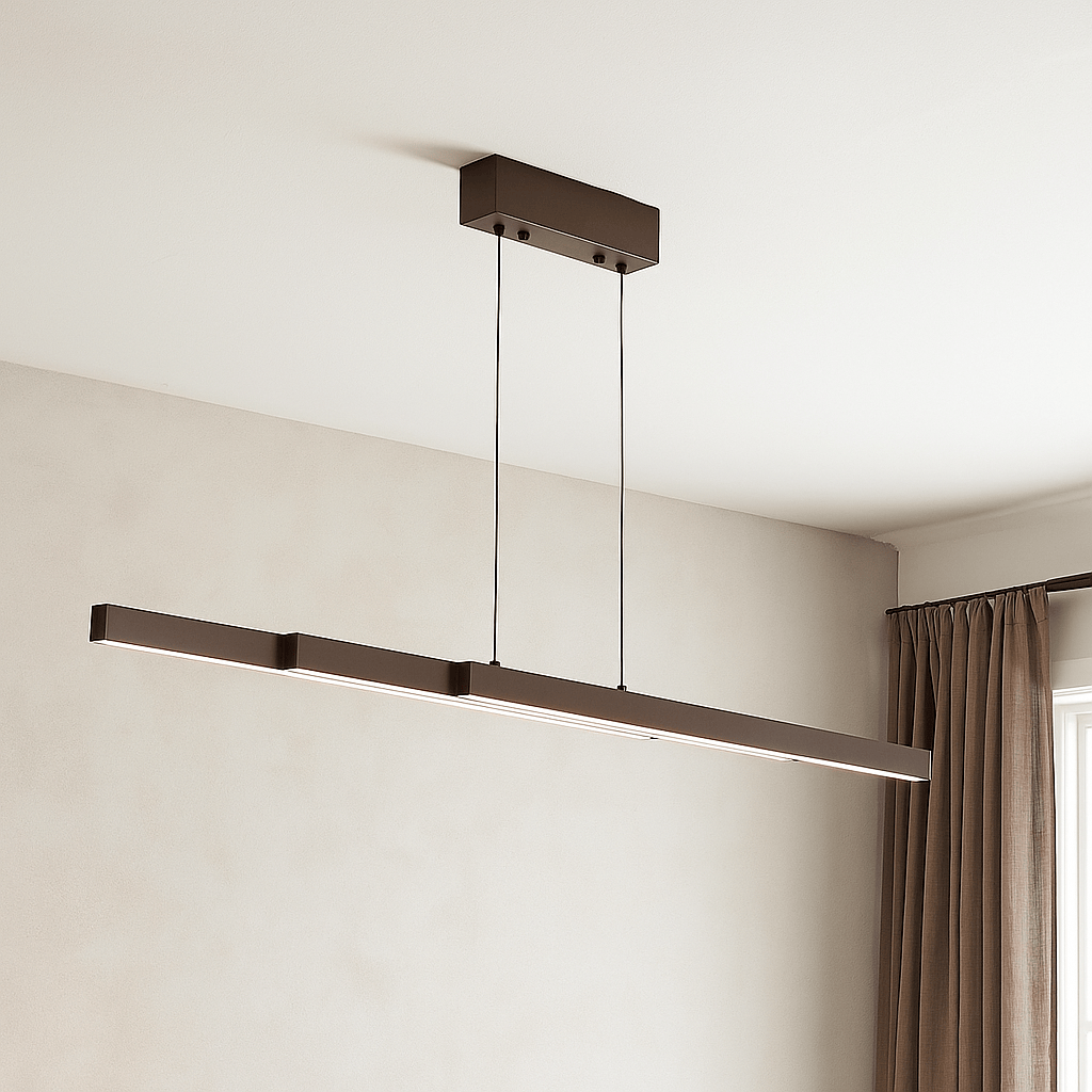 Lights  -  Linear LED Pendant Light - Latte 88520LT  -  60484688