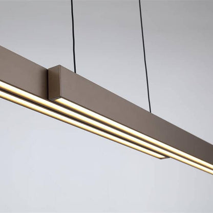 Lights  -  Linear LED Pendant Light - Latte 88520LT  -  60484688