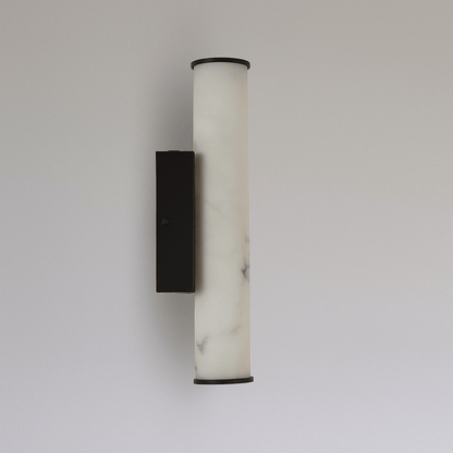 Lights  -  Ada LED Wall Light Black Metal & Marble Resin  -  60484700