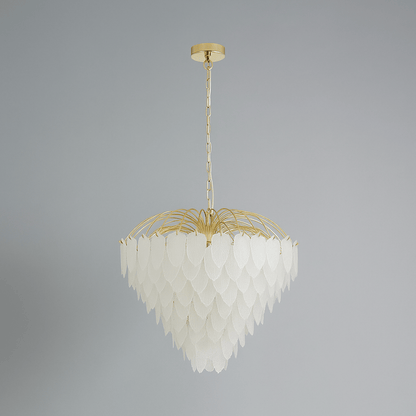 Lights  -  Hallie 10 Light Polished Brass Pendant Ceiling Light  -  60484703
