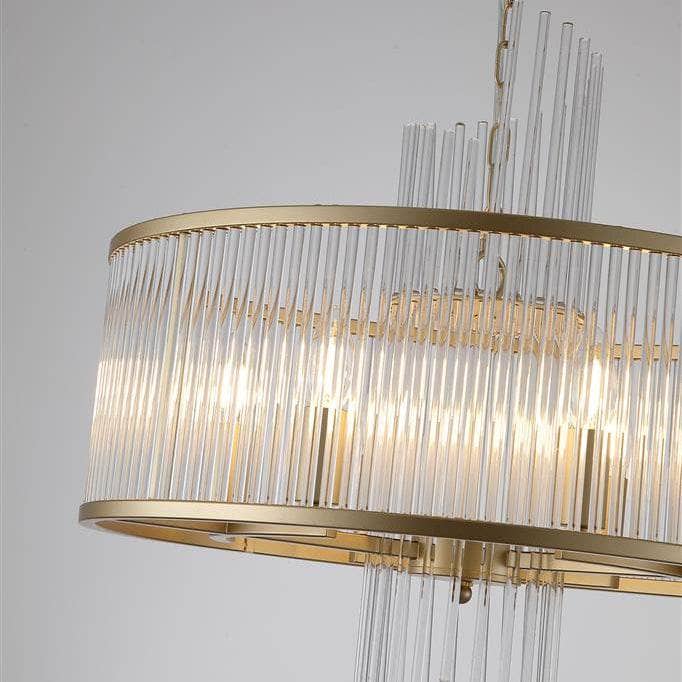 Lights  -  Lara 6 Light Gold Pendant Ceiling Light  -  60484706