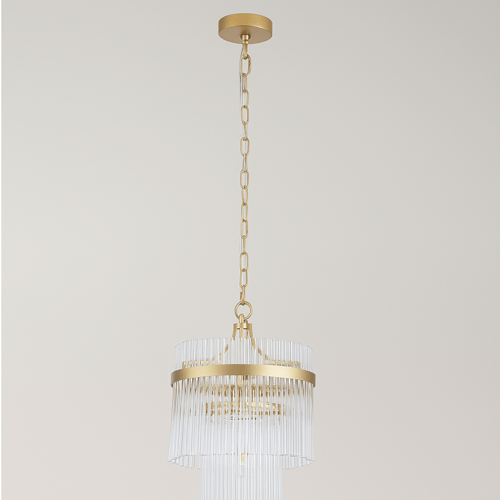 Lights  -  Raya Pendant Gold Ceiling Light  -  60484709