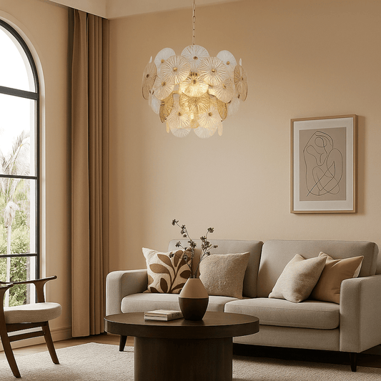 Lights  -  Wagon Wheel 5 Light Pendant Ceiling Light  -  60484710