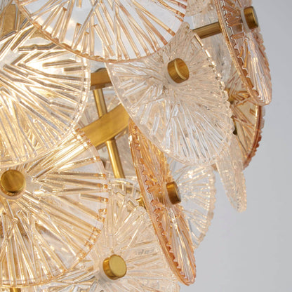 Lights  -  Wagon Wheel 5 Light Pendant Ceiling Light  -  60484710