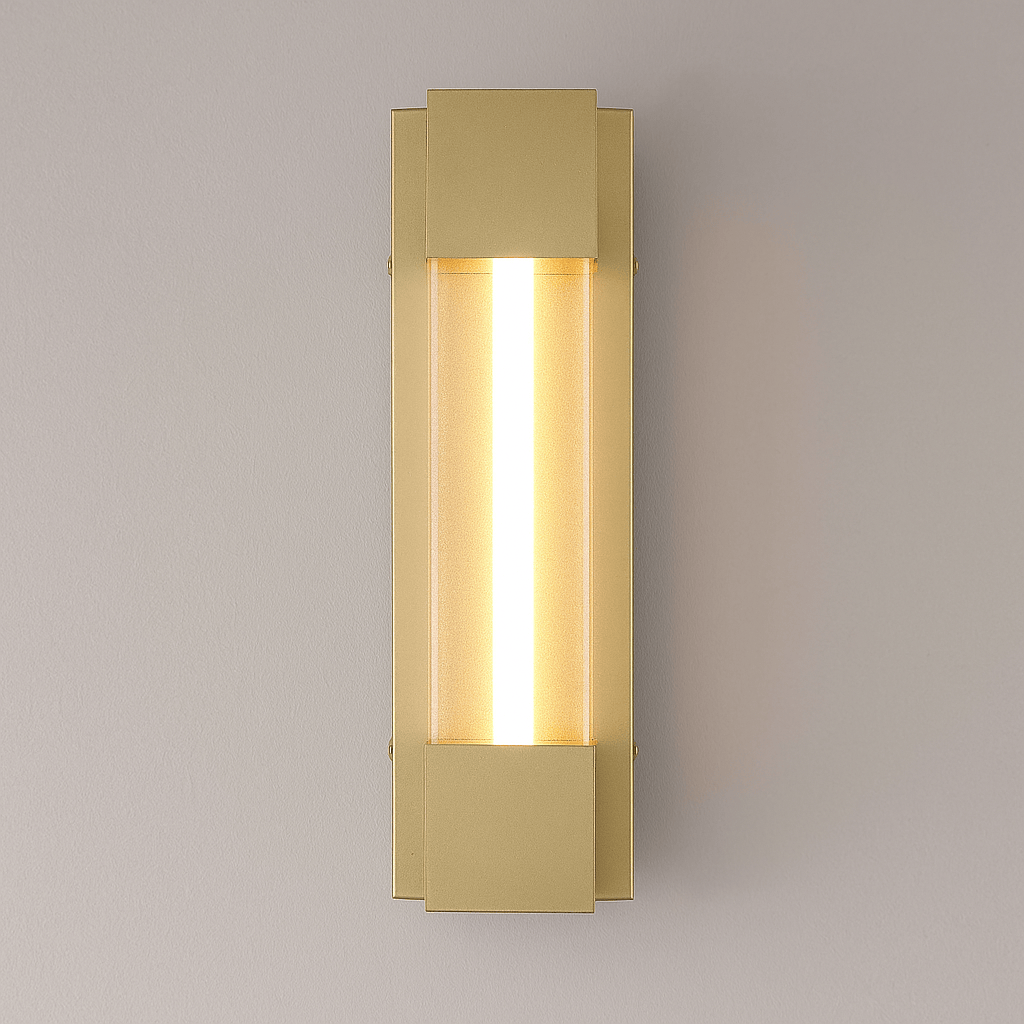 Lights  -  Margot LED Wall Light Stainless Steel Painted Gold  -  60484691