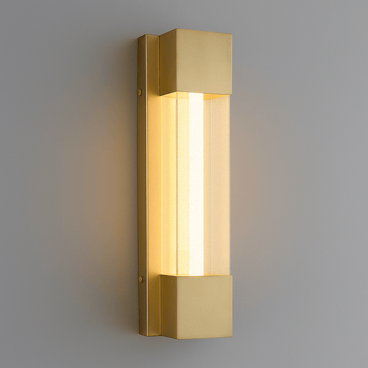 Lights  -  Margot LED Wall Light Stainless Steel Painted Gold  -  60484691