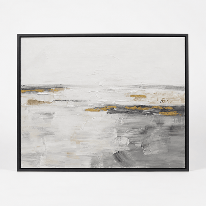 Pictures  -  Cloud Art W3-38212-2TSK Black Oil Painting with Black Frame - 120 x 90cm  -  60484725
