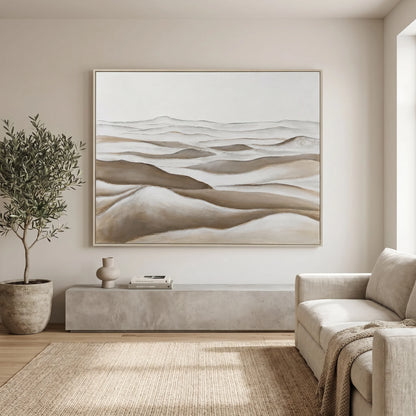 Pictures  -  White Wood Oil Painting D-A37137-1TSK - 120 x 90cm  -  60484728