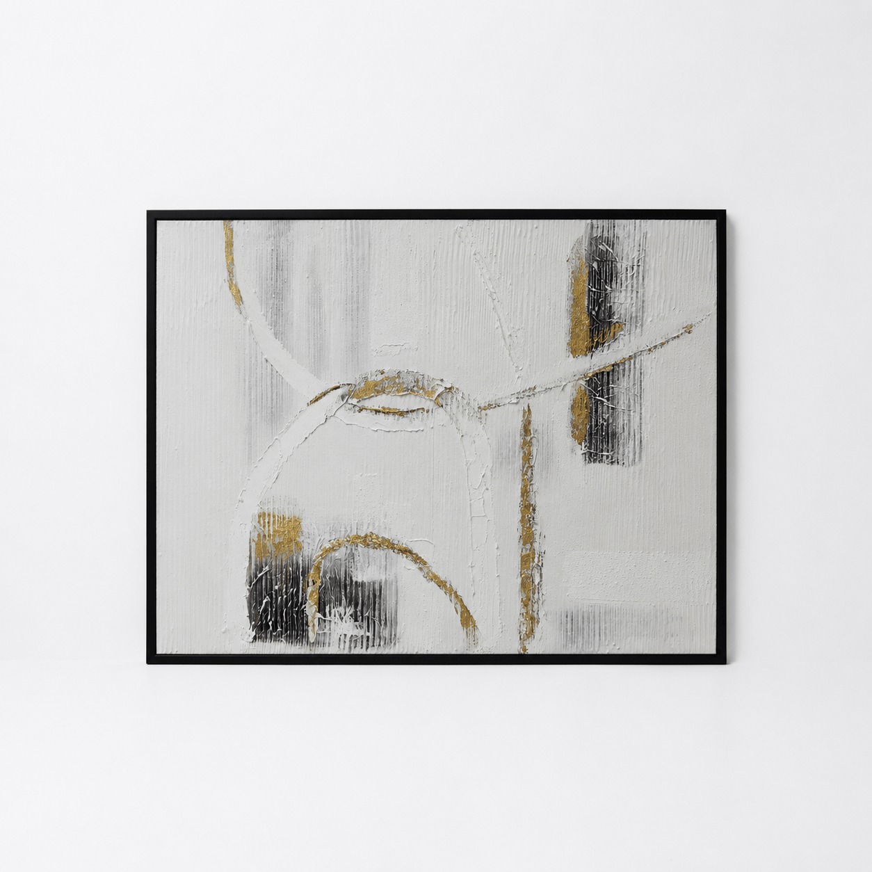 Pictures  -  Cloud Art F-A37704-TSK Black Oil Painting - 120 x 90cm  -  60484732