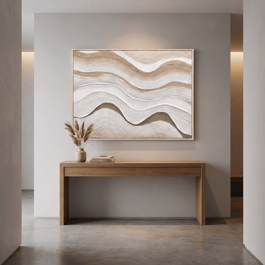 Pictures  -  60484733 White Wood Oil Painting - 120 x 90cm  -  60484733