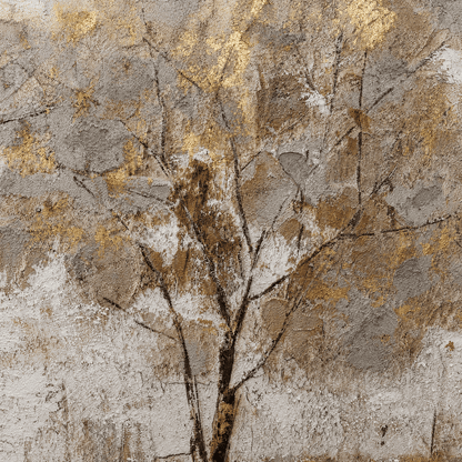Pictures  -  Gold Oil Painting with Gold Printing W2-37857-1TSK - 120 x 90cm  -  60484735