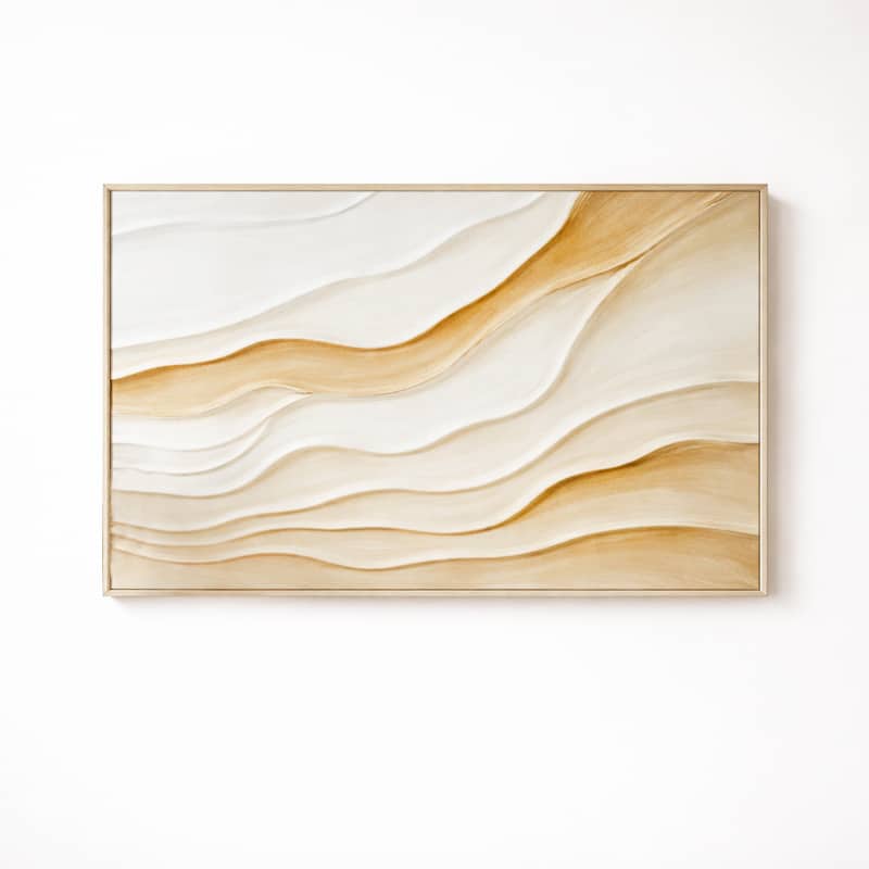 Pictures  -  White Wood Oil Painting D-A37138 - 120cm x 90cm  -  60484741