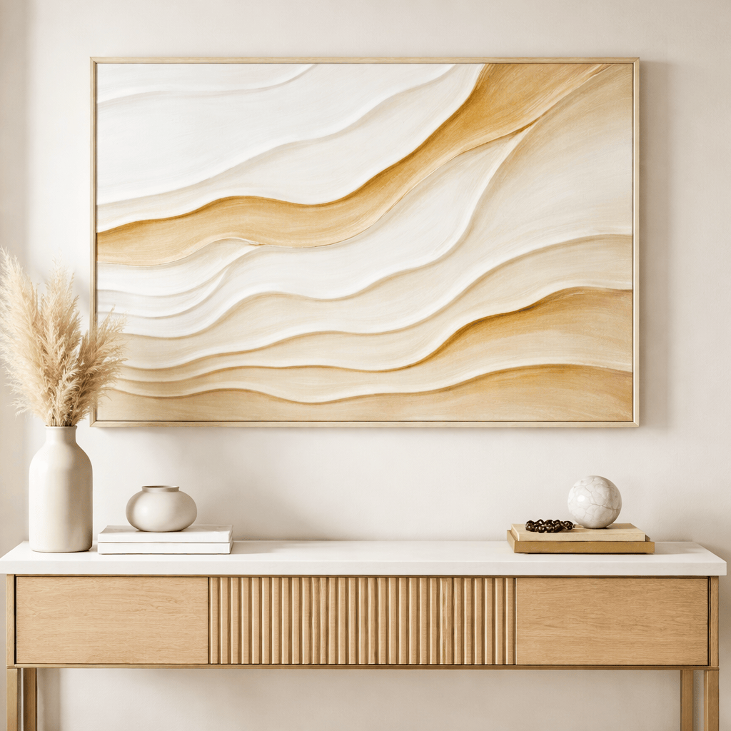 Pictures  -  White Wood Oil Painting D-A37138 - 120cm x 90cm  -  60484741