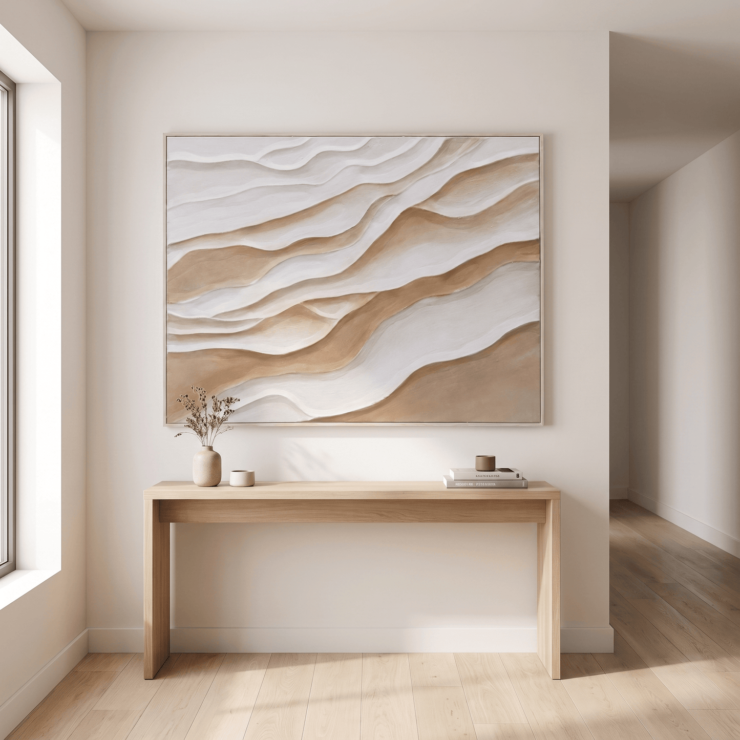Pictures  -  60484742 White Wood Oil Painting - 120 x 90cm  -  60484742