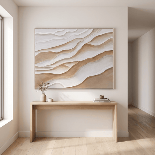 Pictures  -  60484742 White Wood Oil Painting - 120 x 90cm  -  60484742