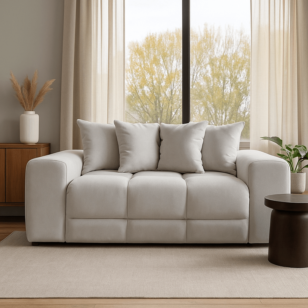 Furniture  -  Maine 2 Seater Sofa - Natural  -  60484746