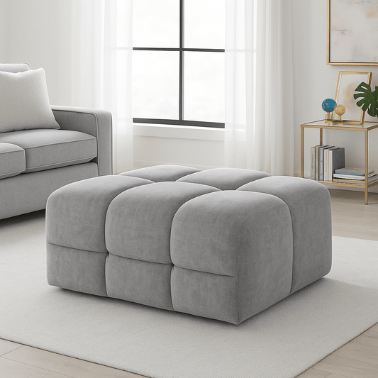 Furniture  -  Maine Footstool - Natural  -  60484748