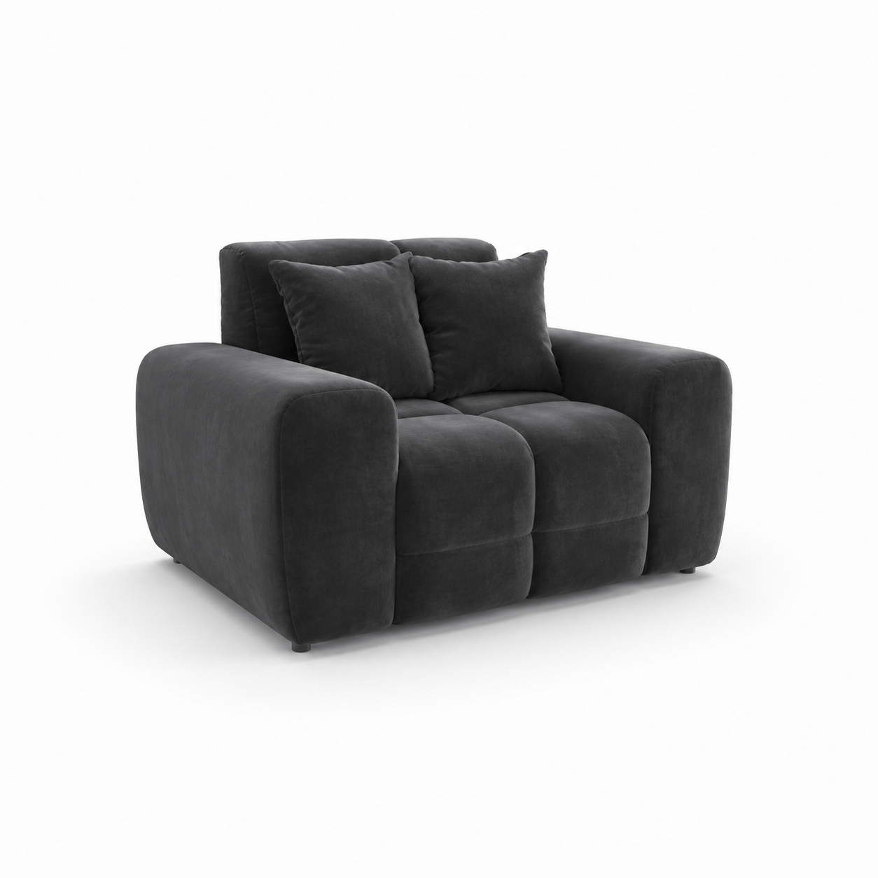 Furniture  -  Maine Armchair - Charcoal (Special Order)  -  60484751