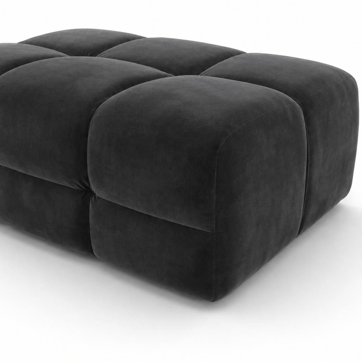 Furniture  -  Maine Footstool - Charcoal (Special Order)  -  60484752