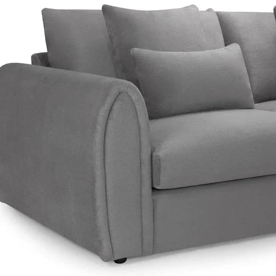 Furniture  -  Ohio Large Corner Sofa - Grey  -  60484753