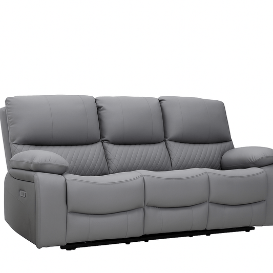 Outlet Sofas  -  Outlet Lauren 3 Seater Sofa - Grey  -  60484769
