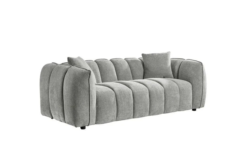 Outlet Sofas  -  Outlet Dani 3 Seater Sofa - Grey  -  60484772