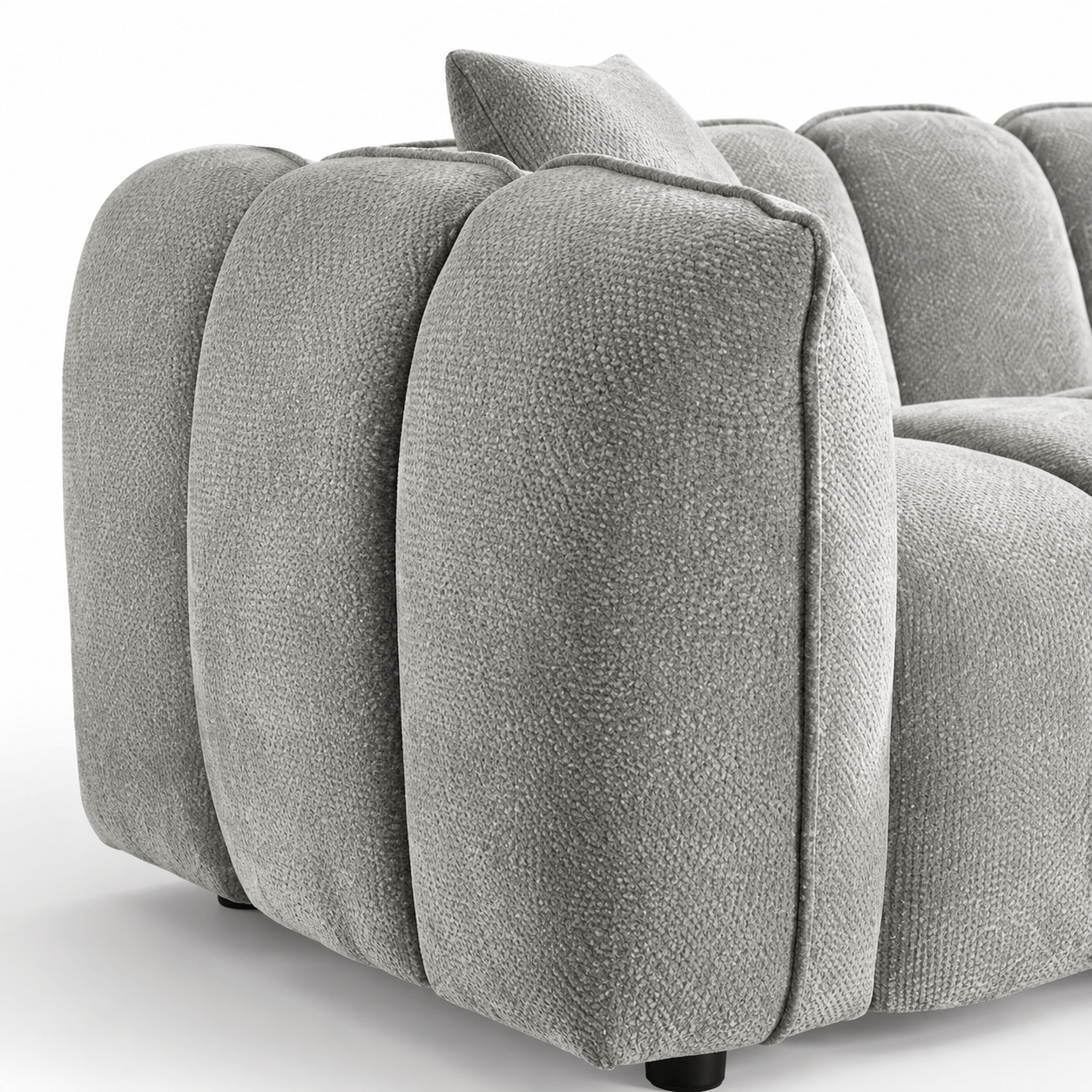 Outlet Sofas  -  Outlet Dani 3 Seater Sofa - Grey  -  60484772