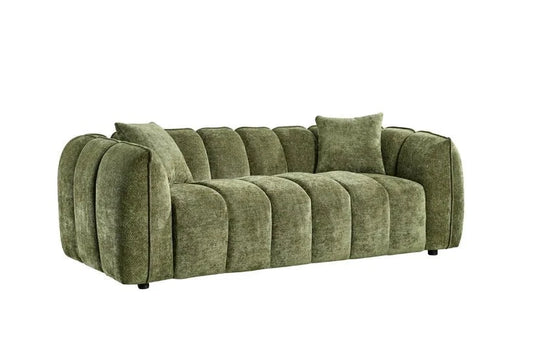 Outlet Sofas  -  Outlet Dani 3 Seater Sofa - Olive  -  60484781