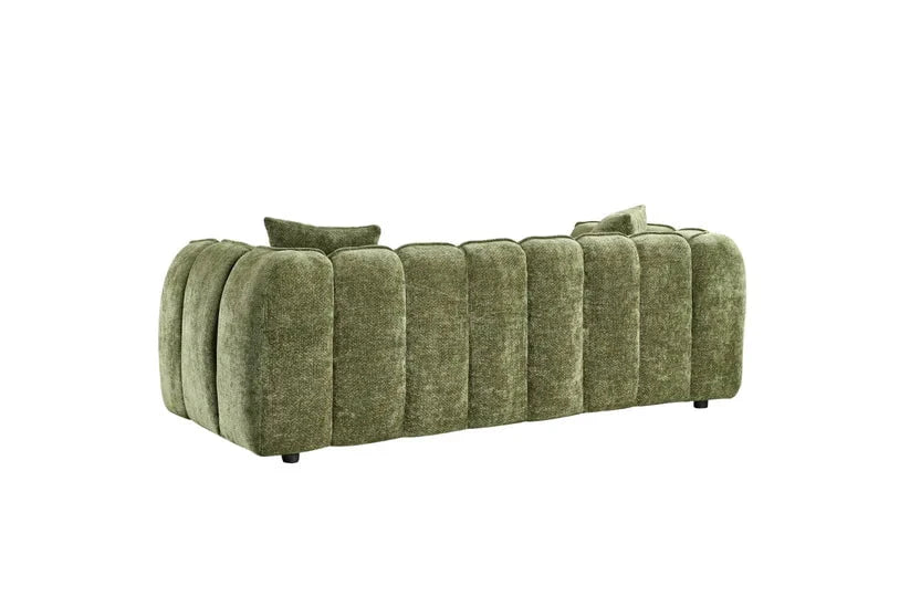 Outlet Sofas  -  Outlet Dani 3 Seater Sofa - Olive  -  60484781