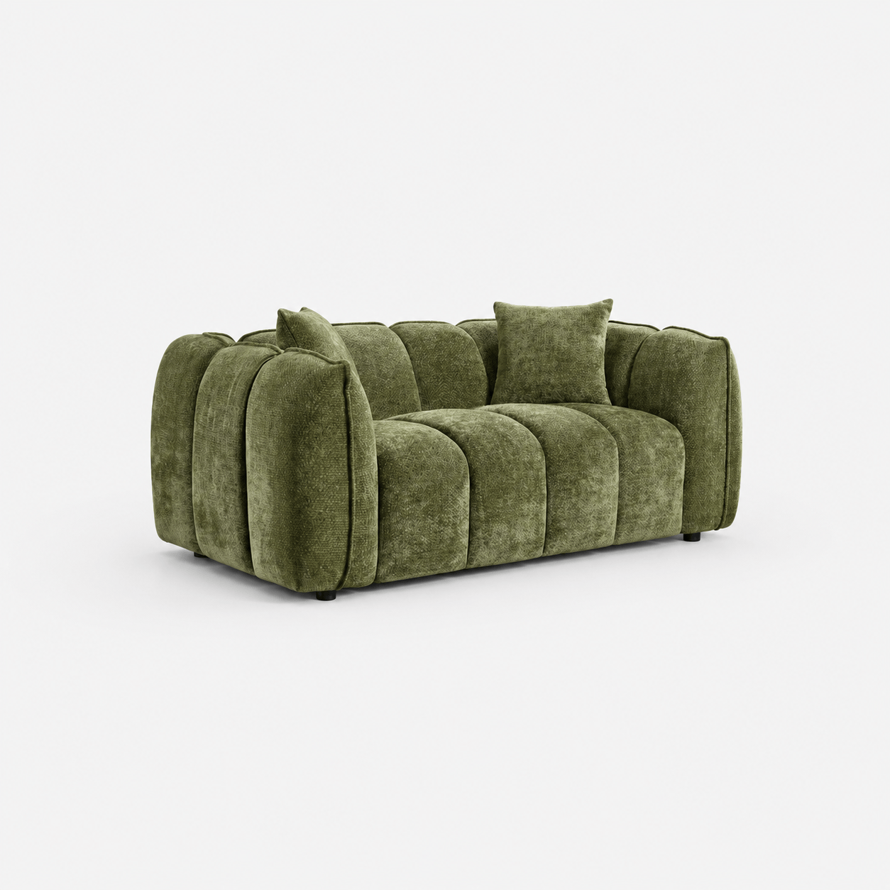 Outlet Sofas  -  Outlet Dani 2 Seater Sofa - Olive  -  60484782