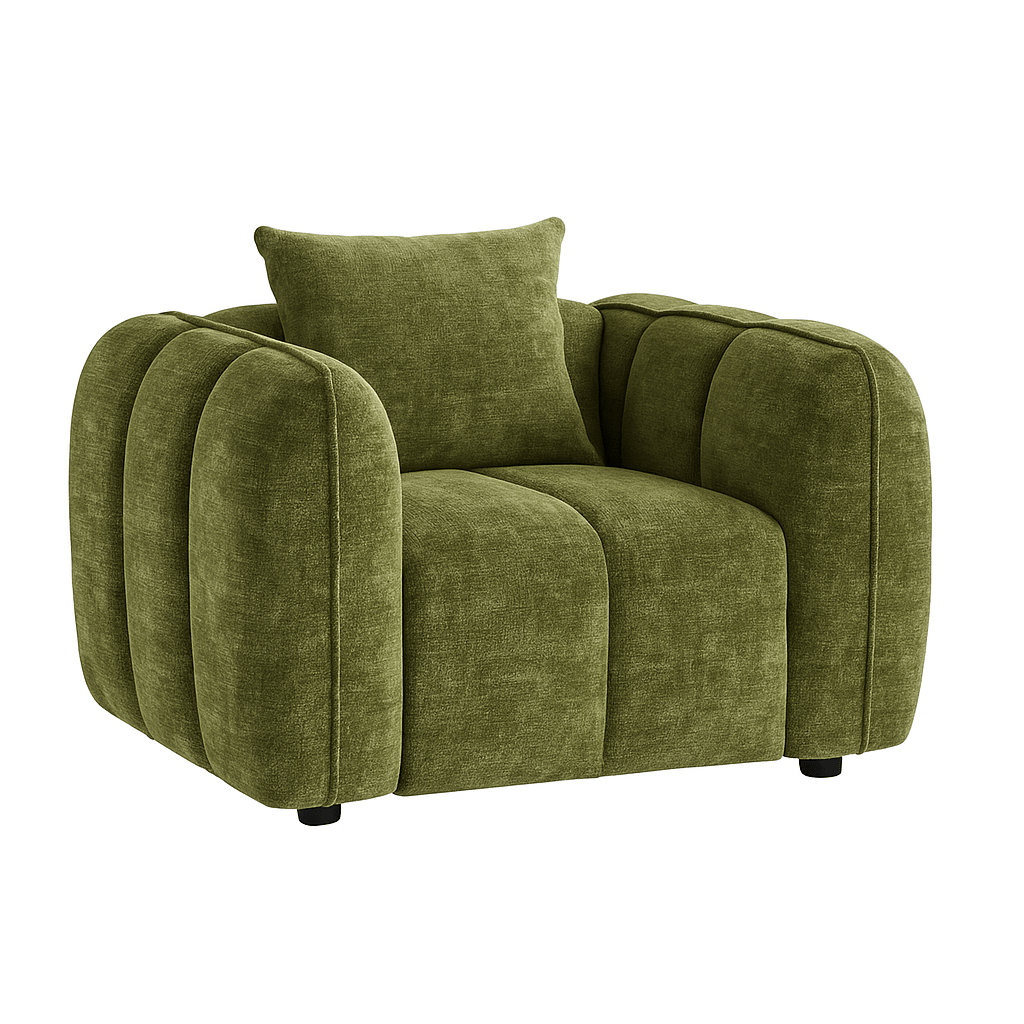 Outlet Sofas  -  Outlet Dani Chair - Olive  -  60484783