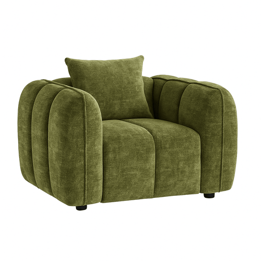 Outlet Sofas  -  Outlet Dani Chair - Olive  -  60484783