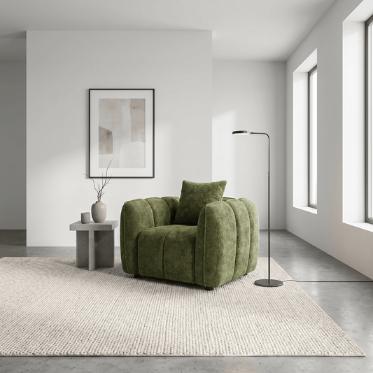 Outlet Sofas  -  Outlet Dani Chair - Olive  -  60484783
