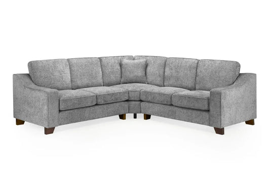 Outlet Sofas  -  Outlet Alaska Large Corner Sofa - Slate  -  60484784