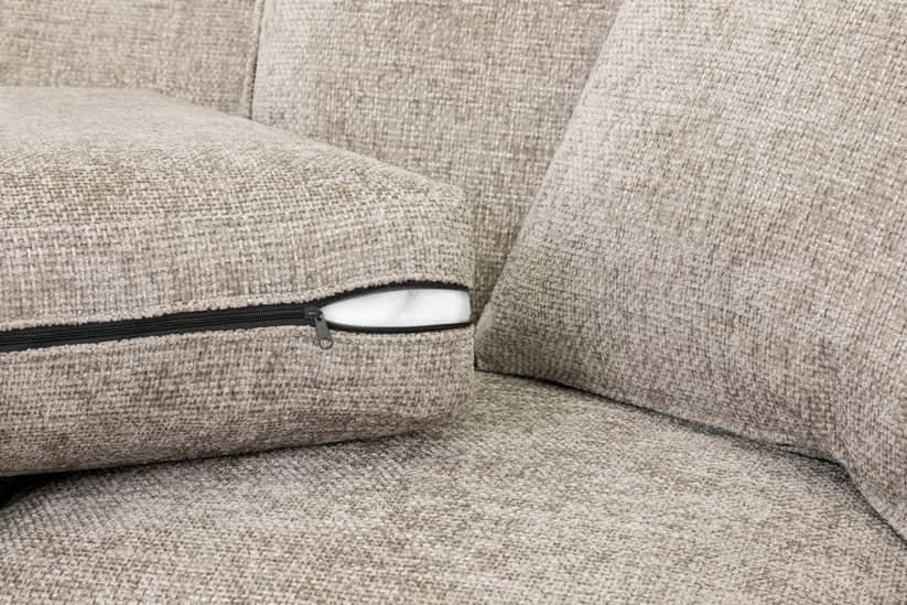 Outlet Sofas  -  Outlet Nebraska 3 Seater Sofa - Stone  -  60484786