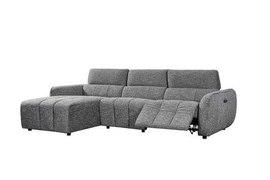 Outlet Sofas  -  Outlet Frederico Corner Sofa - Grey  -  60484790