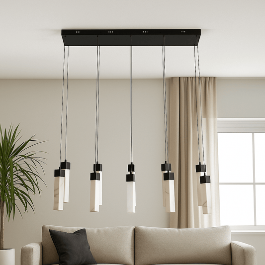 Lights  -  Moonbeam 10 Light Pendant Light  -  60484860