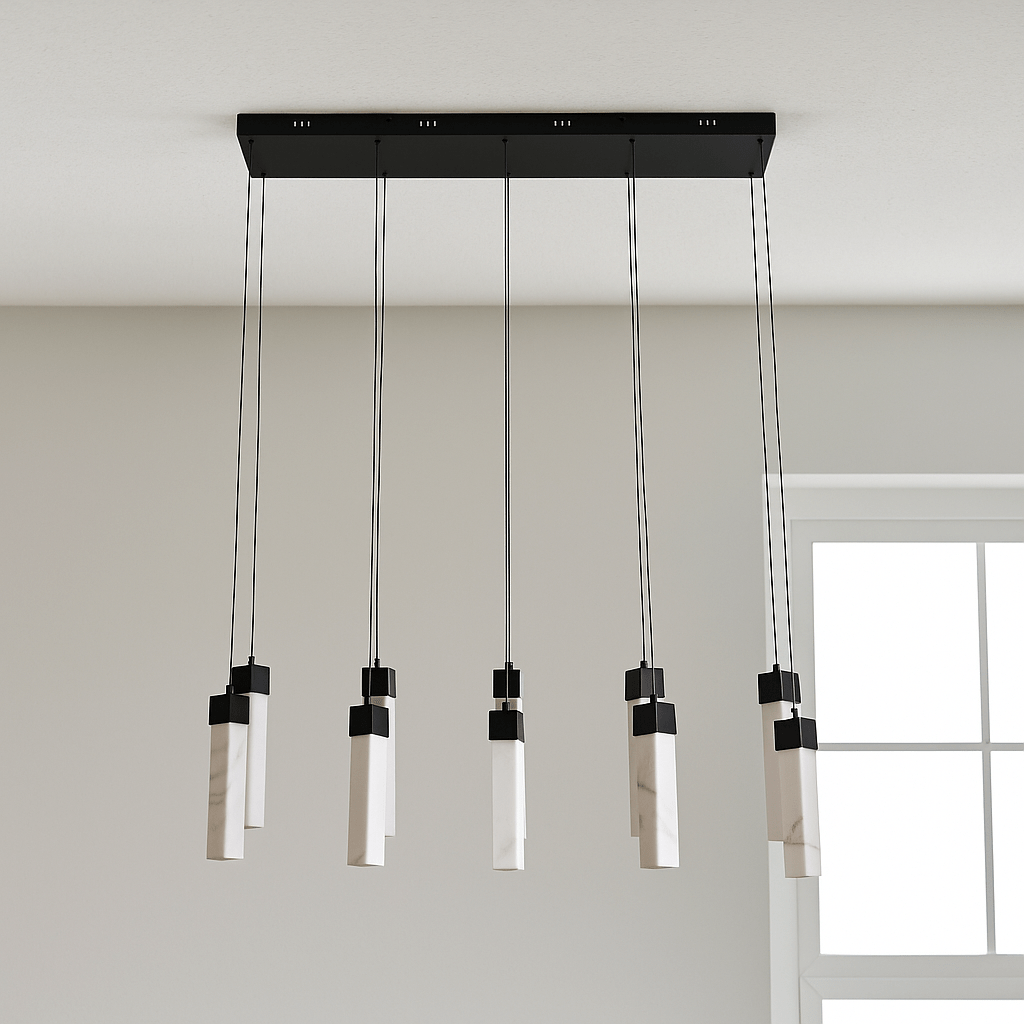 Lights  -  Moonbeam 10 Light Pendant Light  -  60484860